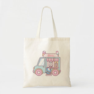 Sac fourre-tout Pastel Bunny et manchot camion de 