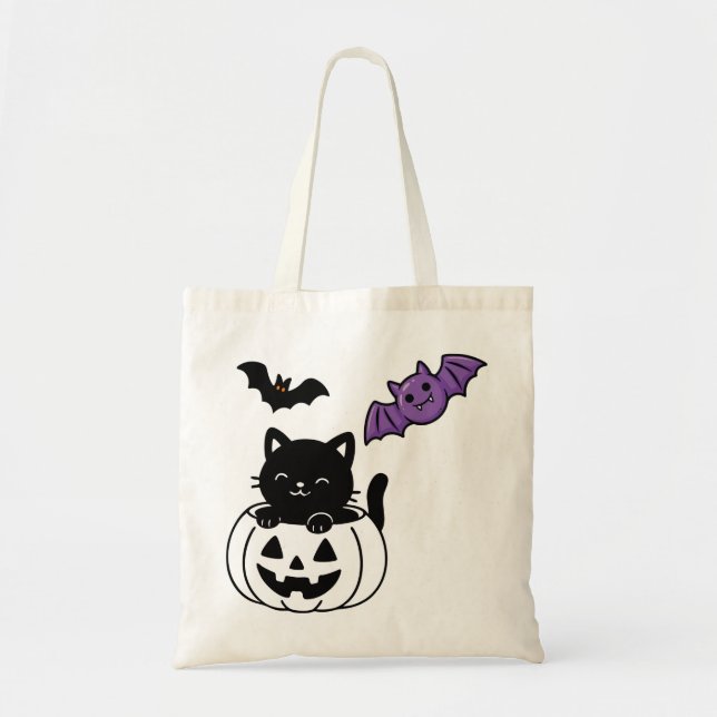 Sac fourre-tout Pastel Ghost Halloween (Devant)