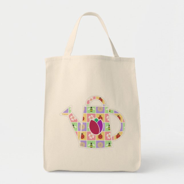 Sac fourre-tout Patches de ressort (Devant)