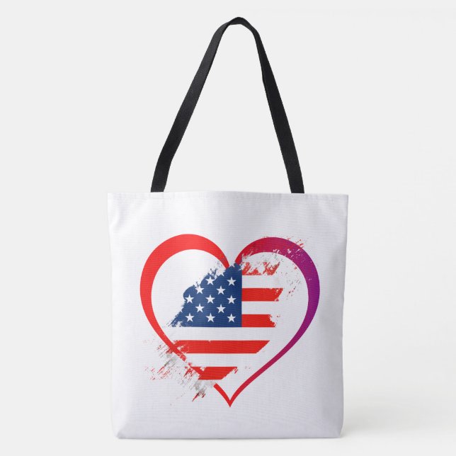 Sac fourre-tout-patriotique (Devant)