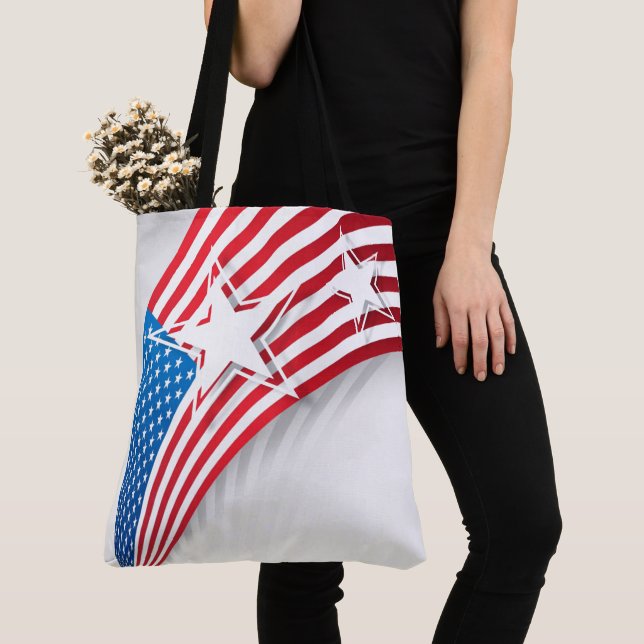 Sac fourre-tout patriotique (De près)