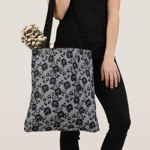 Sac fourre-tout pêcheur Rose Faux Black Lace