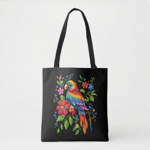 Sac fourre-tout perroquet vibrant