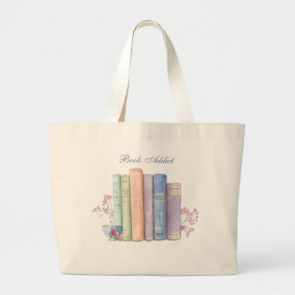Sac fourre-tout personnalisable Addict Livre