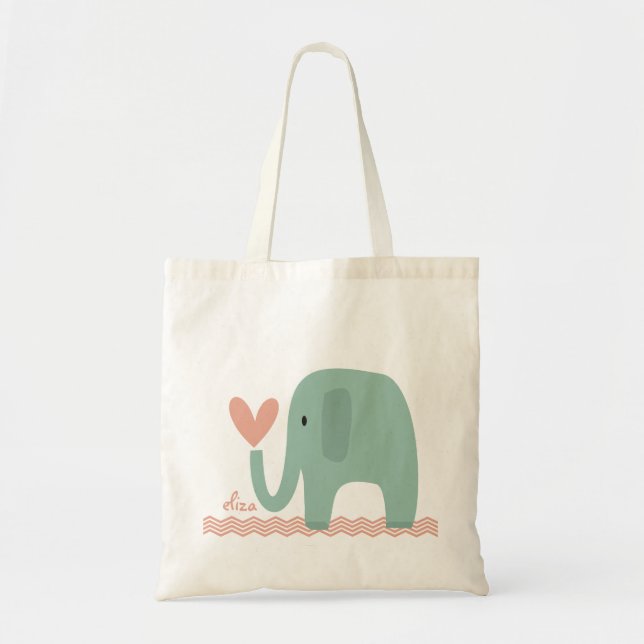 Sac fourre-tout personnalisable mignon (Devant)