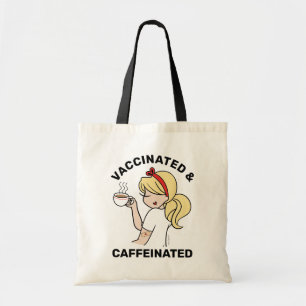 Sac fourre-tout personnalisé à la caféine et à la