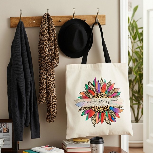 Sac fourre-tout personnalisé arc-en-ciel et emprei (Créateur téléchargé)