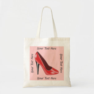 Sac fourre-tout personnalisé avec chaussure à talo