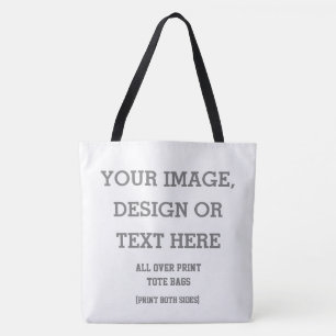 Sac fourre-tout personnalisé avec impression intég