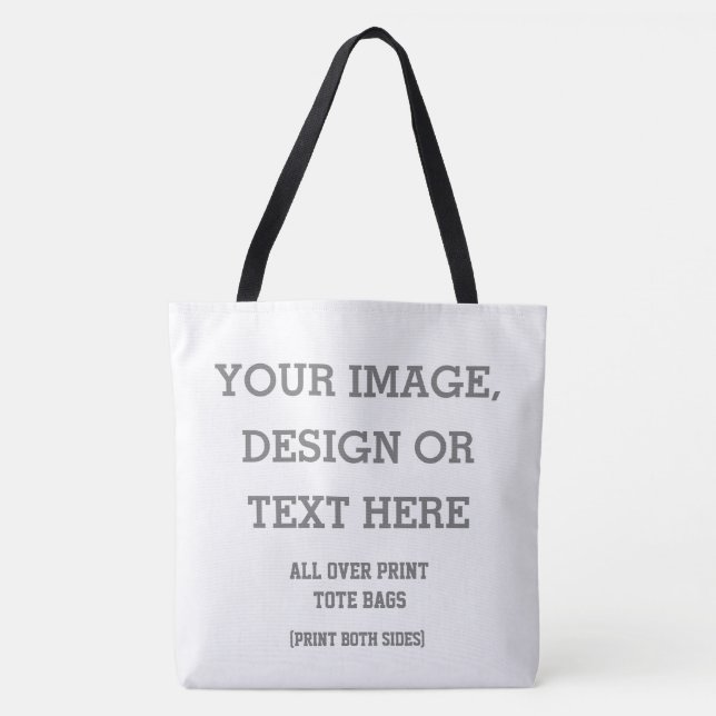 Sac fourre-tout personnalisé avec impression intég (Devant)