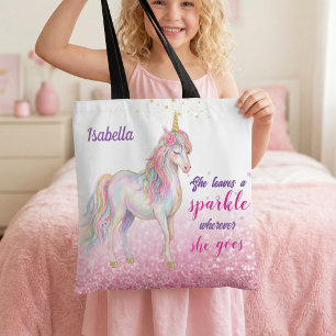 Sac fourre-tout personnalisé avec paillettes de li