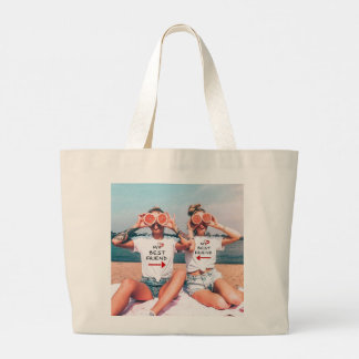 Sac fourre-tout personnalisé avec photo d'amitié