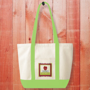 Sac fourre-tout personnalisé de l'enseignant