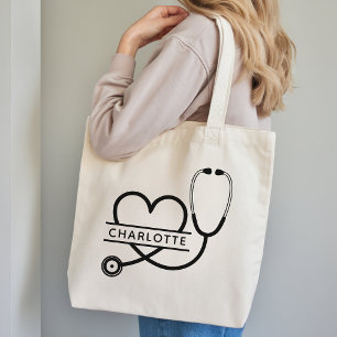 Sac fourre-tout personnalisé en cadeau pour médeci