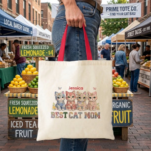 Sac fourre-tout personnalisé en patchwork drôle de