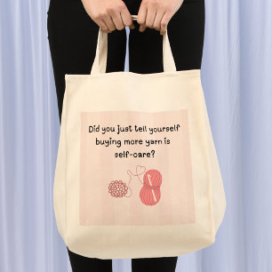 Sac fourre-tout personnalisé « Le fil est un soin