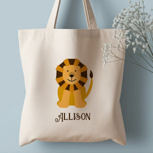 Sac fourre-tout personnalisé Lion de la jungle mig