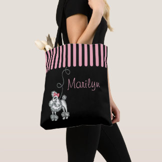 Sac fourre-tout personnalisé Poodle français