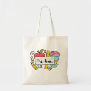 Sac fourre-tout personnalisé pour enseignant, Ense