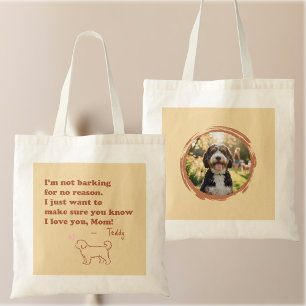 Sac fourre-tout personnalisé pour maman Bernedoodl