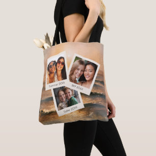 Sac fourre-tout personnalisé SIX PHOTOS