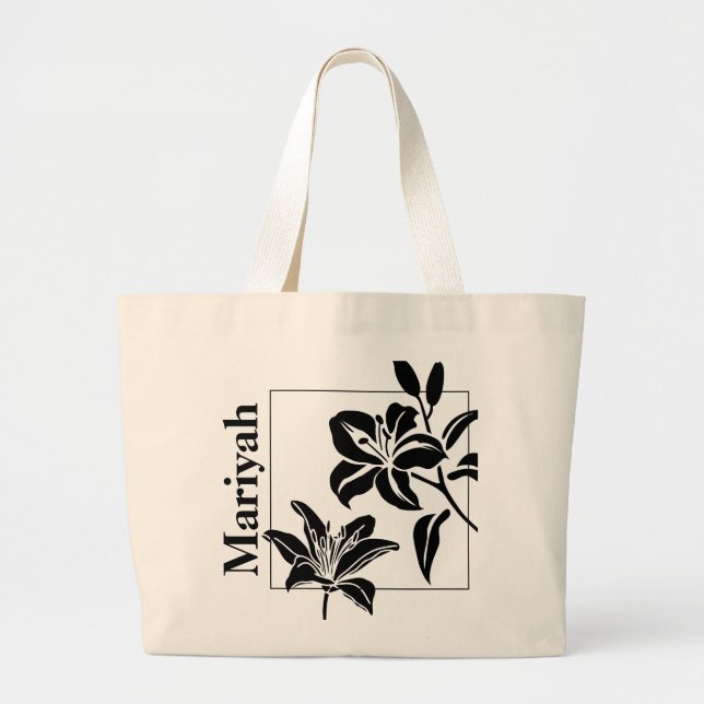 Sac fourre-tout personnalisé Tiger-Lily (Devant)