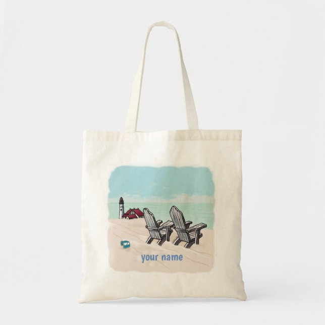 Sac fourre-tout phare de Beach Chair (Devant)