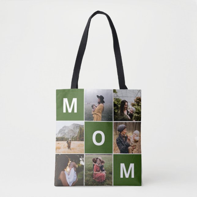 Sac fourre-tout photo Maman pour la fête des mères (Devant)