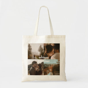 Sac fourre-tout photo personnalisé des couples