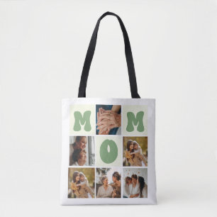 Sac fourre-tout photo personnalisé pour maman