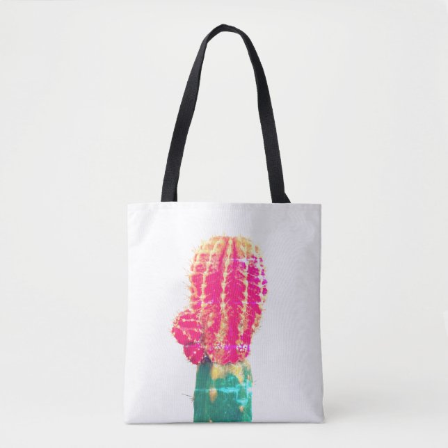 Sac fourre-tout photo Pink Cactus (Devant)