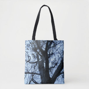 Sac fourre-tout photo Silhouette Arbre