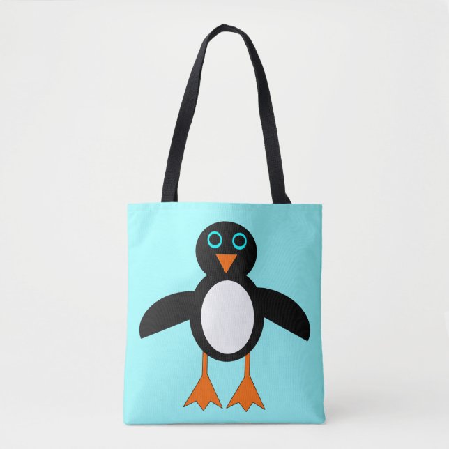Sac fourre-tout Pingouin mignon (Devant)