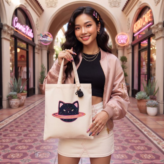 Sac fourre-tout Planet Cat (Créateur téléchargé)