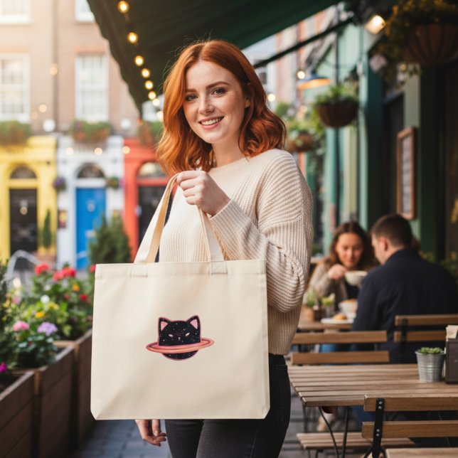 Sac fourre-tout Planet Chat (Créateur téléchargé)
