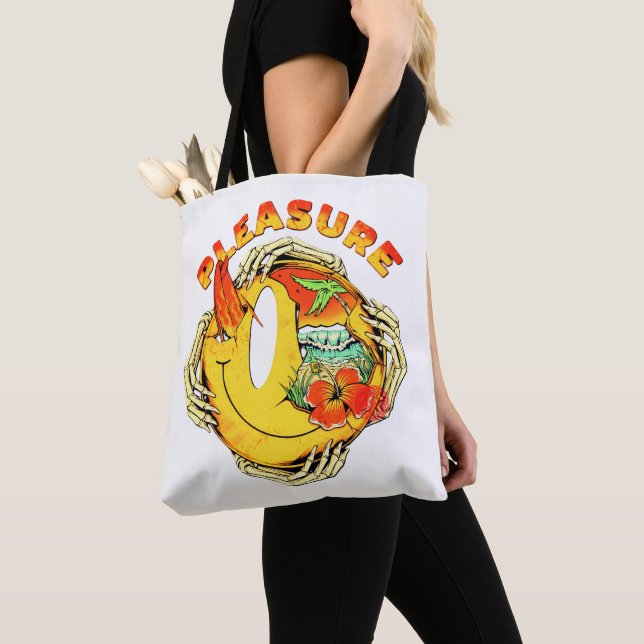 Sac fourre-tout Pleasure Tropical Smile (De près)
