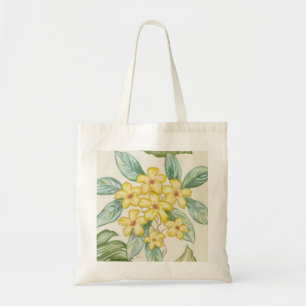 Sac fourre-tout Plumeria jaune