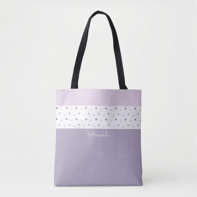 Sac fourre-tout pois Pastel (Devant)