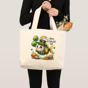 Sac fourre-tout poisson de la Saint-Patrick joyeus
