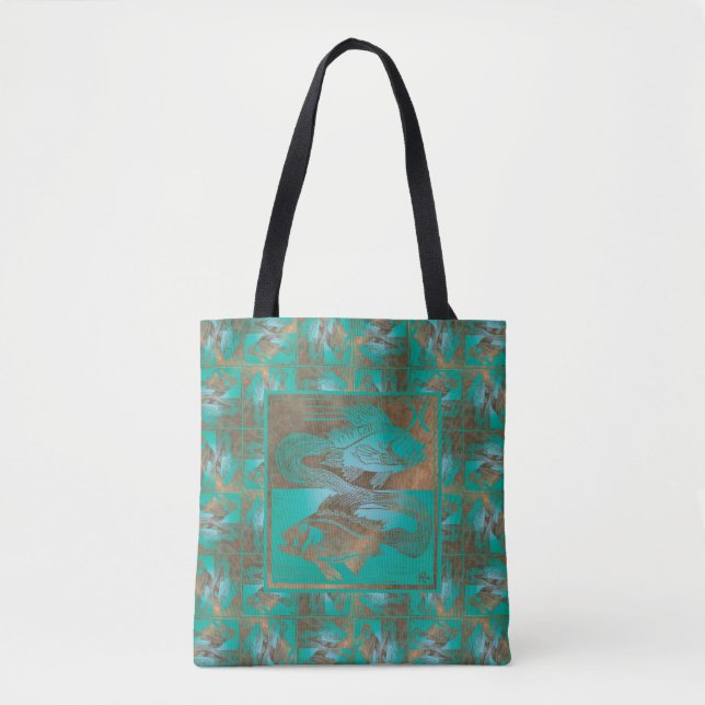 Sac fourre-tout Poissons (Devant)