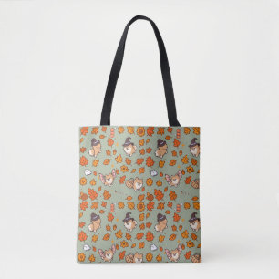 Sac fourre-tout Poméranie Halloween mignon Kawaii 