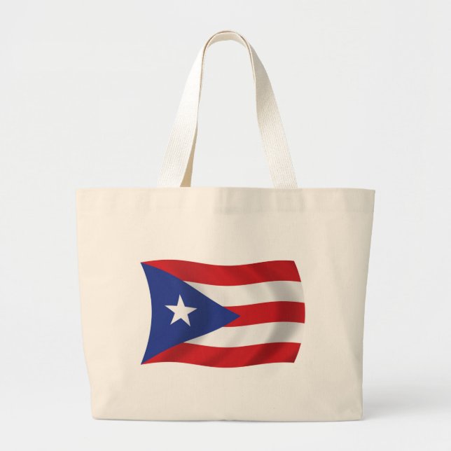 Sac fourre-tout Porto Rico Flag (Devant)
