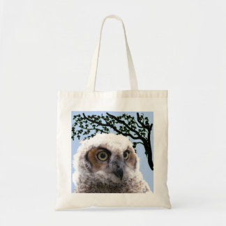 Sac fourre-tout - Portrait de la chouette des bébé