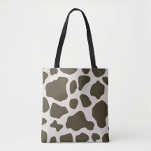 Sac fourre-tout poster de animal beige et marron