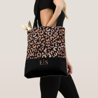 Sac fourre-tout Poster de animal Monogram Chic Leo