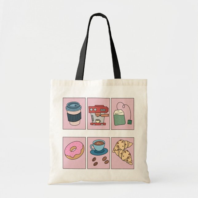 Sac fourre-tout pour amateur de café (Devant)