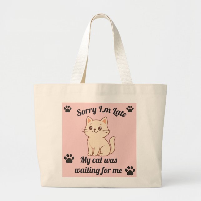 Sac fourre-tout pour amoureux de chats mignons (Devant)