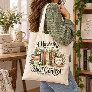 Sac fourre-tout pour amoureux des livres « Je n'ai