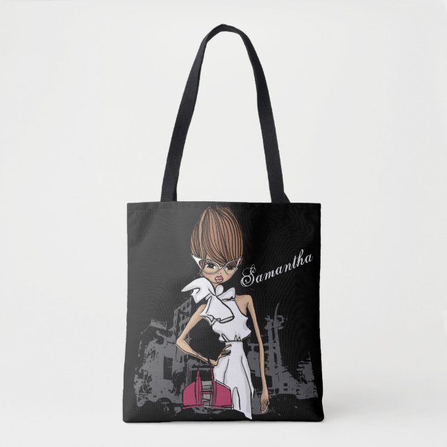 Sac fourre-tout pour fille stylée (Devant)