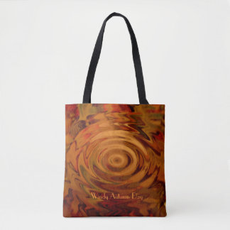 Sac fourre-tout pour journée venteuse d'automne